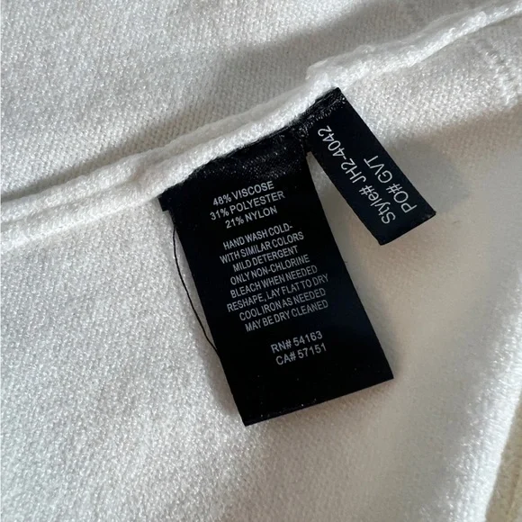 Jessica Howard Ivy  3/4 sleeve sweater dress with sheer details - Picture 12 of 12